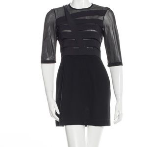 Markus Lupfer Sheer Mini Dress